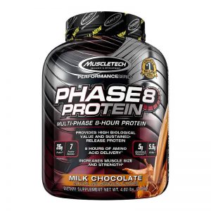 Proteína MT Phase8 4.6 Lb Milk Chocolate.