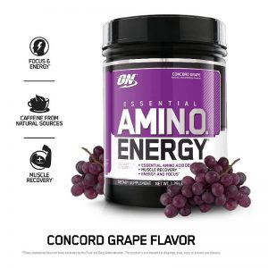 Amino ON Essential Amin.o. Energy 65 Serv Concoro Grape.