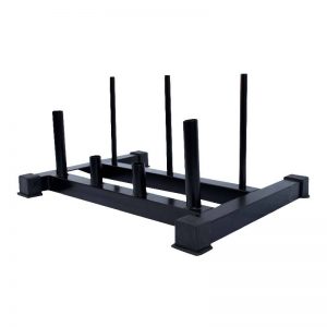 Rack Vertical con soportes para barras y discos Universales_Estandar 2.