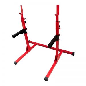 Rack para Sentadillas ligero con fallas y J Cups.