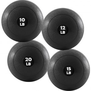 Mdfitness Set De 4 Balon Medicinal 10,12,15,20 Lb Slam Ball